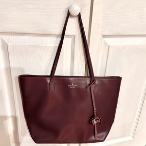 Kate Spade Felicity Street Karla Deep Plum Tote
